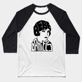 Bebe Daniels Name Head Baseball T-Shirt